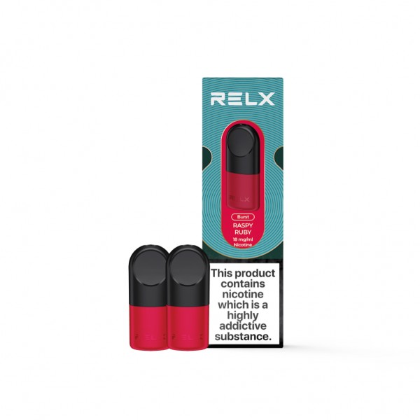 RELX Flavour Pods - Raspy Ruby (18mg)