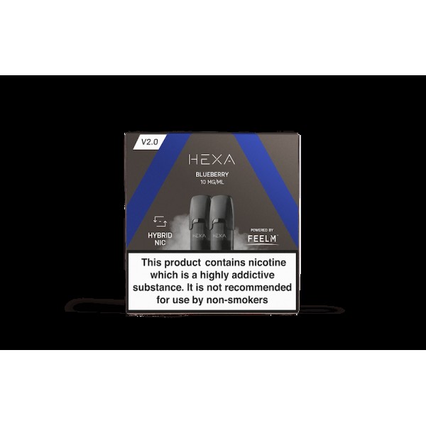 Hexa 2.0 Pod - Blueberry E-Liquid Pods (2x1.7ml)