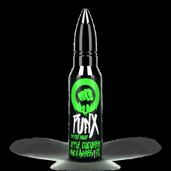 Punx - Apple & Cucumber Shortfill E-Liquid (50...