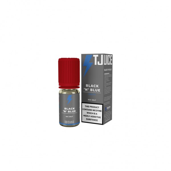 T-Juice Nic Salt - Black N Blue E-Liquid (10ml)