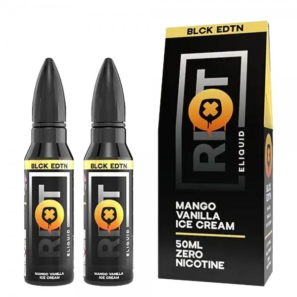 Riot Squad Black Edition - Mango Vanilla Ice Cream...