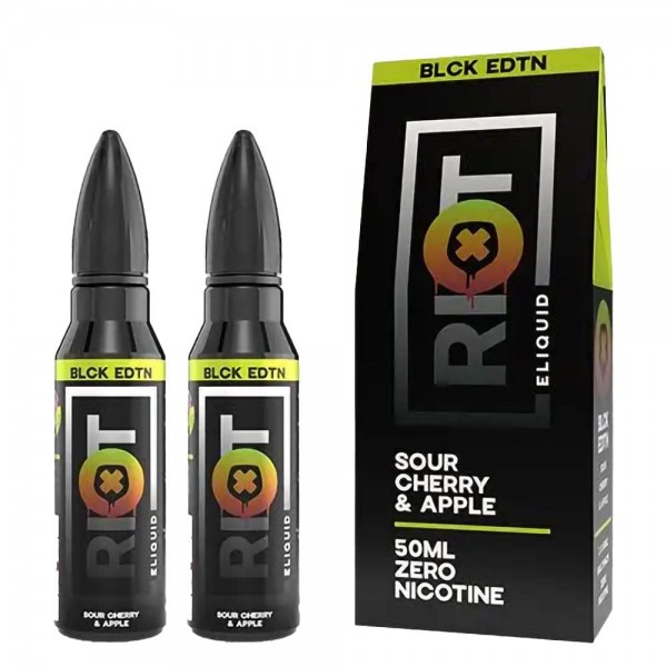 Riot Squad Black Edition  - Sour Cherry Apple Shor...