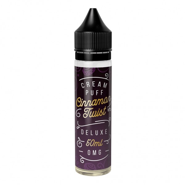 Cream Puff Deluxe - Cinnamon Puff Shortfill E-Liquid (50ml)