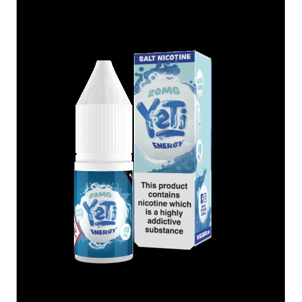 Yeti Salts - Energy Ice 10ml Nic Salt E-Liquid