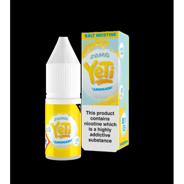 Yeti Salts - Lemonade 10ml Nic Salt E-Liquid