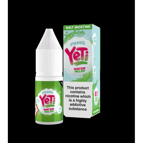 Yeti Salts - Watermelon Ice 10ml Nic Salt E-Liquid