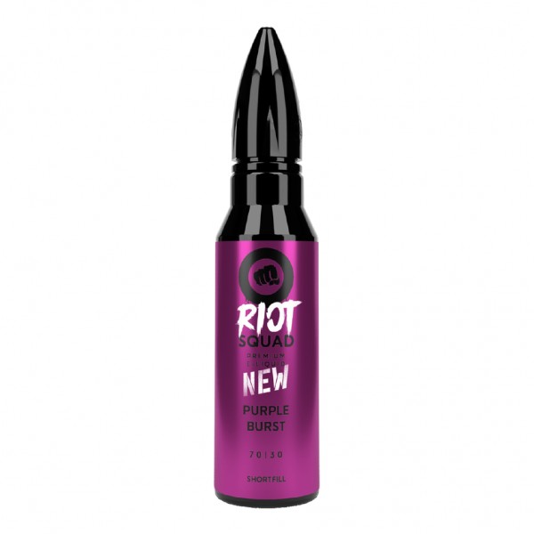 Riot Squad - Purple Burst Premium Shortfill E-Liqu...