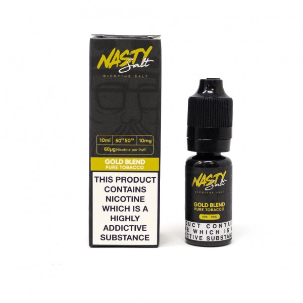 Nasty Tobacco Salt - Gold Blend 10ml Nic Salt E-Li...