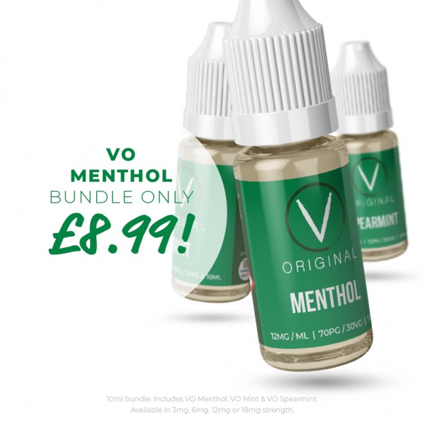 VO Mixed Menthol and Mints Bundle (3x10ml)