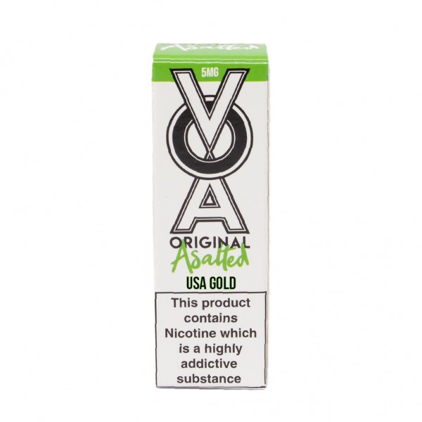 VO Asalted - USA Gold Tobacco E-Liquid (10ml)