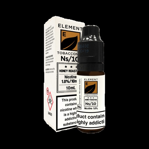 Element NS10 E-Liquids - Honey Roasted Tobacco - 1...