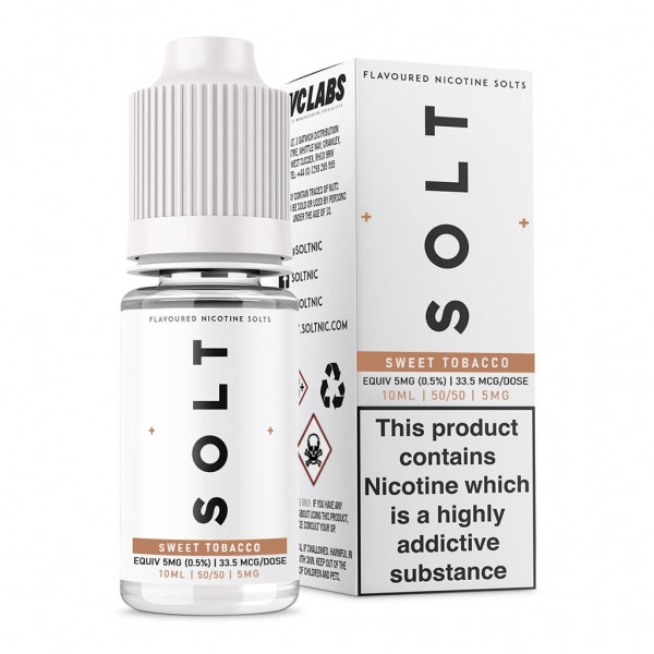 Solt E-Liquids - Sweet Tobacco - 10ml