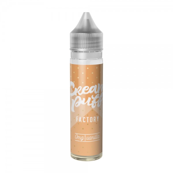 Cream Puff - Vanilla Puff Shortfill E-Liquid (50ml...