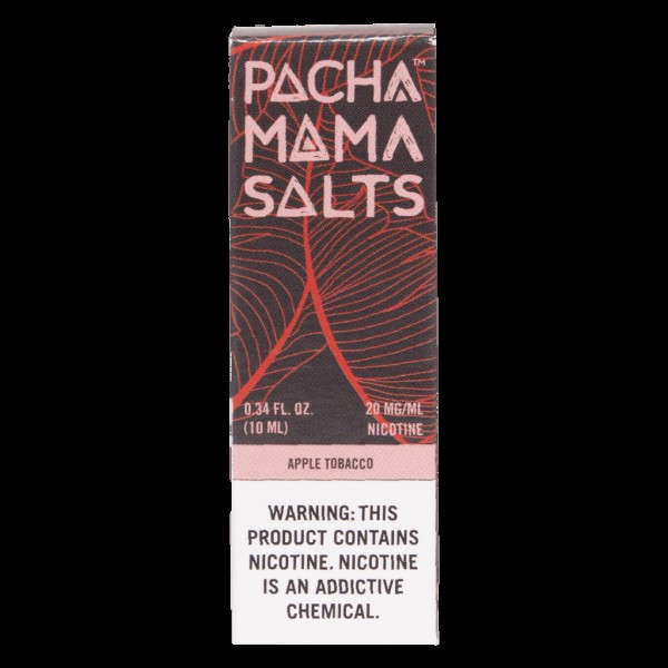 Pacha Mama Nic Salt E-Liquids - Apple Tobacco - 10...
