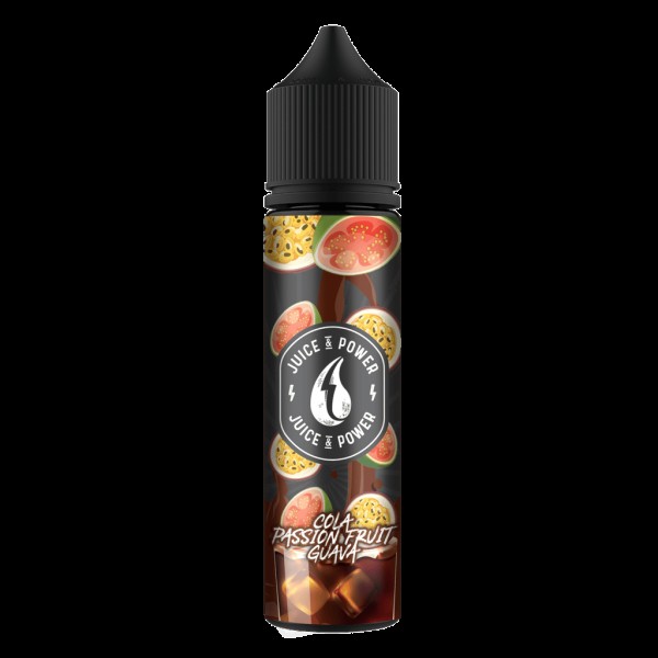 Juice N Power - Cola Passion Fruit Guava Shortfill E-Liquid (50ml)