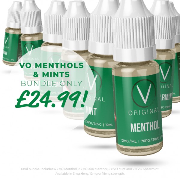 VO Mixed Menthol and Mints Bundle (10x10ml)