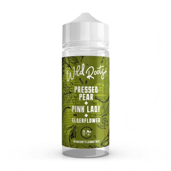 Wild Roots - Pressed Pear Shortfill E-Liquid (100m...