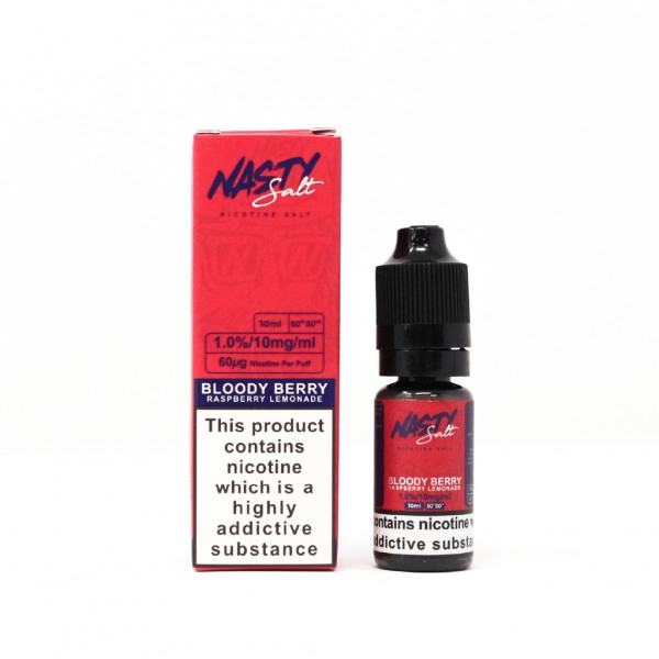 Nasty Salt - Bloody Berry 10ml Nic Salt E-Liquid