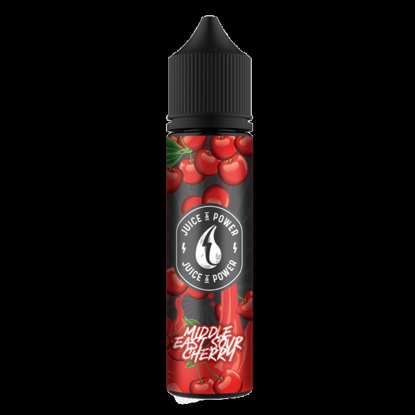 Juice N Power - Middle East Sour Cherry Shortfill E-Liquid (50ml)