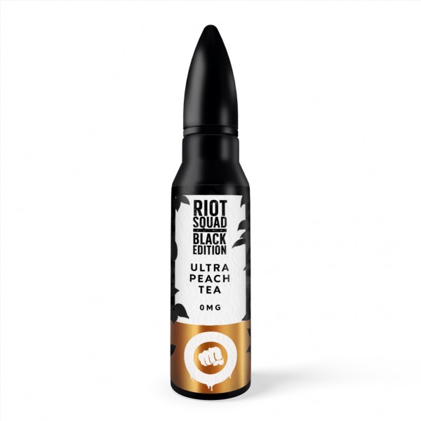 Riot Squad Black - Ultra Peach Shortfill E-Liquid ...