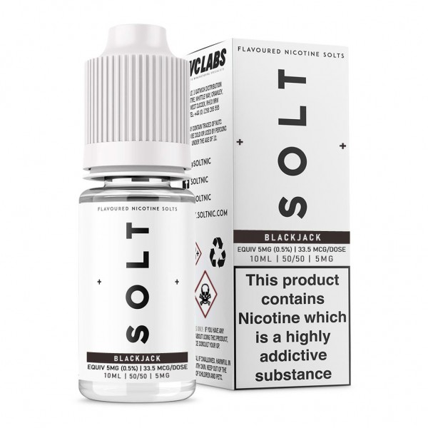 Solt E-Liquids - Blackjack - 10ml