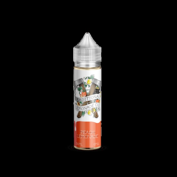 Traditional Lemonade Co - Peach Lemonade Shortfill E-Liquid (50ml 0mg)