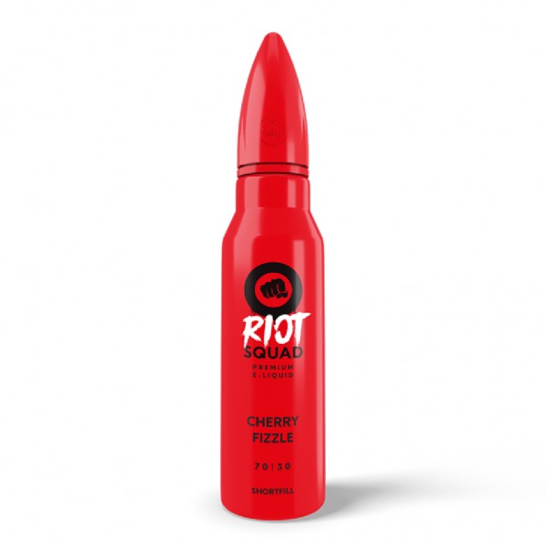 Riot Squad - Cherry Fizzle Premium Shortfill E-Liq...