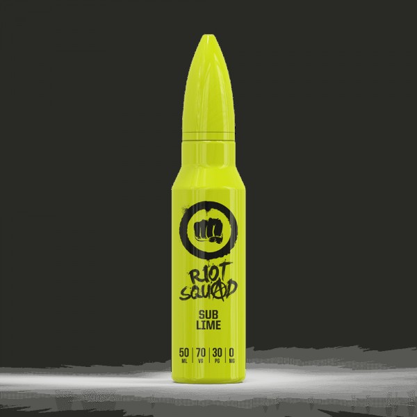 Riot Squad - Sub-Lime Premium Shortfill E-Liquid (50ml)