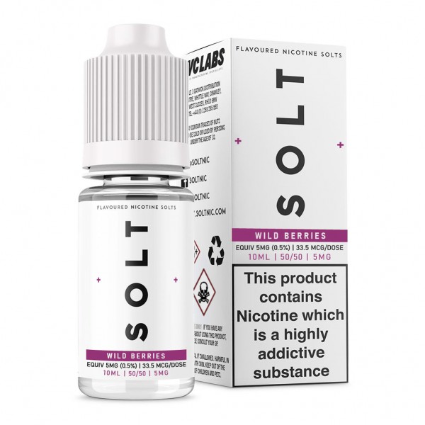 Solt E-Liquids - Wild Berries - 10ml