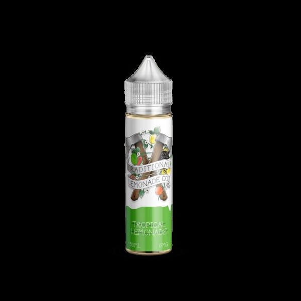 Traditional Lemonade Co - Tropical Lemonade Shortfill E-Liquid (50ml 0mg)