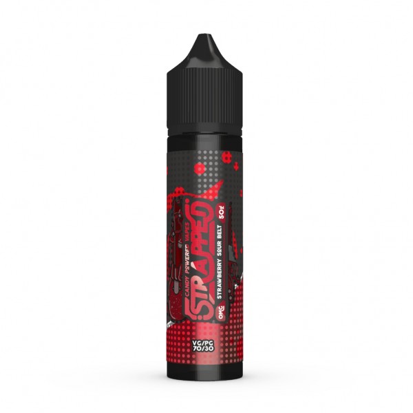 Strapped - Strawberry Sour Belt Shortfill E-Liquid...