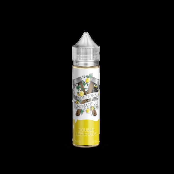 Traditional Lemonade Co - Double Lemonade Shortfill E-Liquid (50ml 0mg)