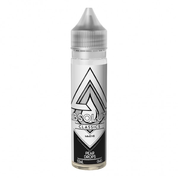 Absolute Classics White - Pear Drops Shortfill E-liquid (50ml)