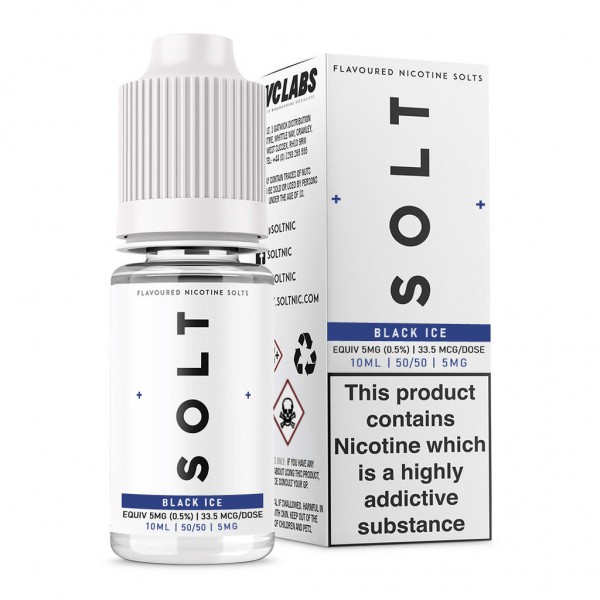 Solt E-Liquids - Black Ice - 10ml