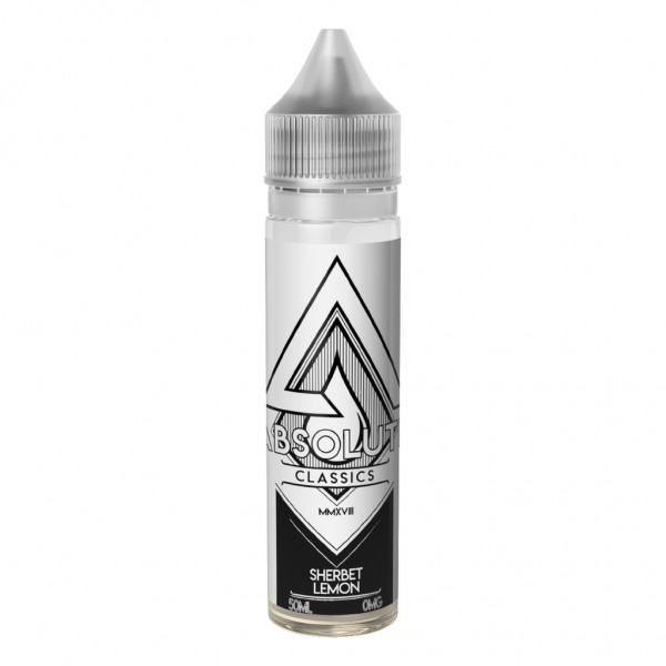 Absolute Classics White - Sherbet Lemon Shortfill E-liquid (50ml)