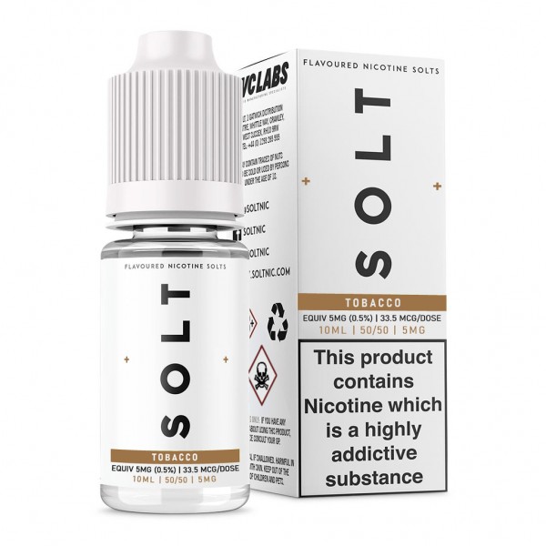 Solt E-Liquids - Tobacco - 10ml