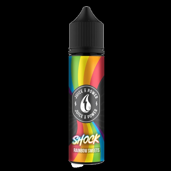 Juice N Power - Shock Rainbow Sweets Shortfill E-L...