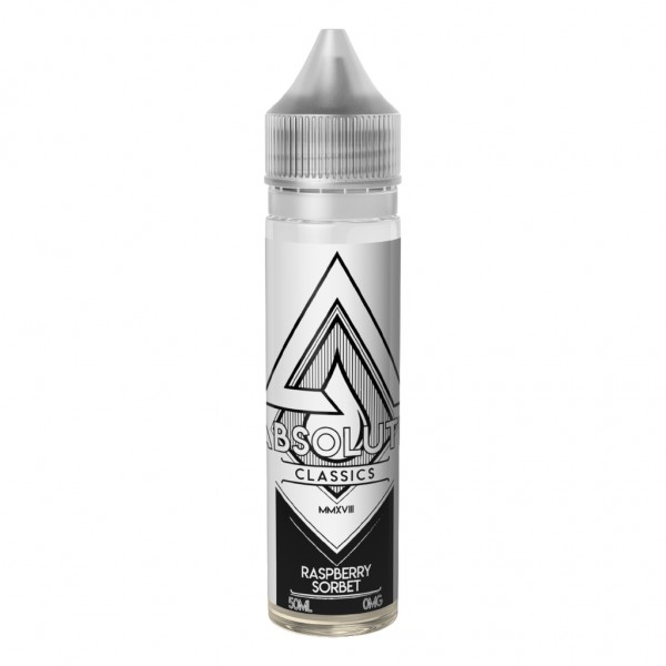 Absolute Classics White - Raspberry Sorbet Shortfill E-liquid (50ml)