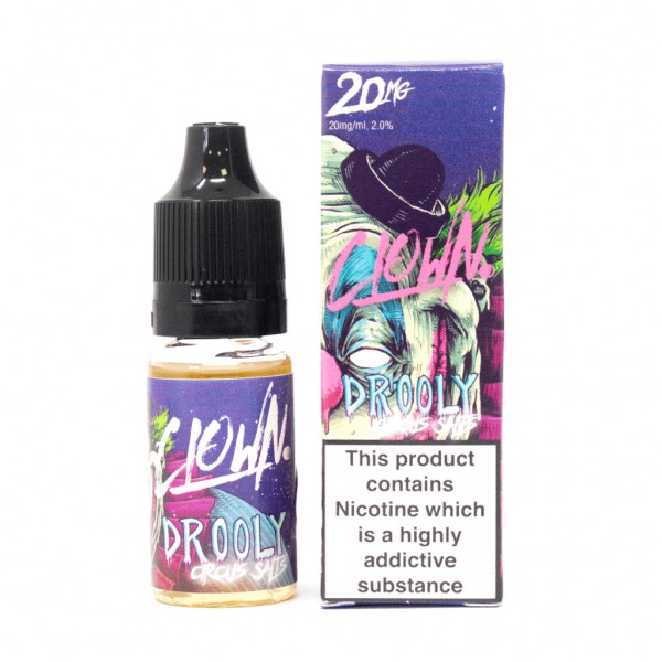 Clown Salts - Drooly 10ml Nic Salt E-Liquid