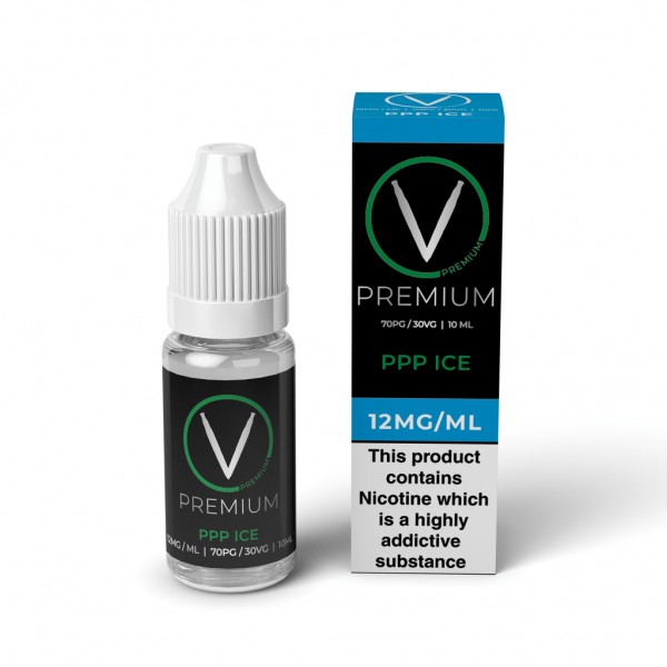 V Premium High PG - PPP Ice E-Liquid (10ml)