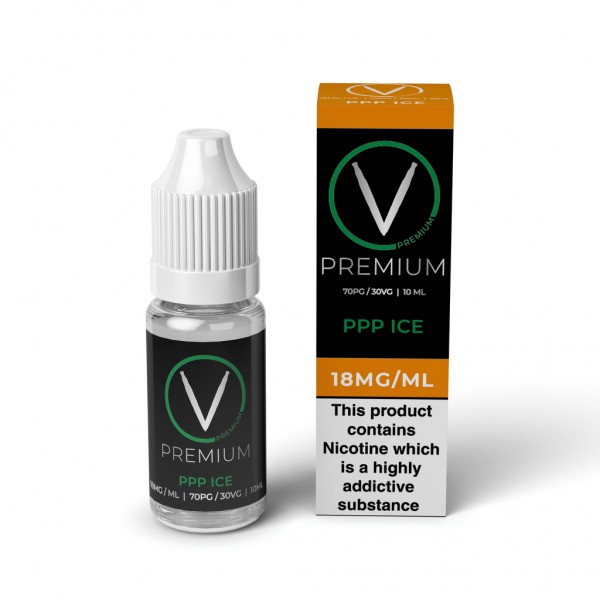 V Premium High PG - PPP Ice E-Liquid (10ml)